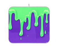 Fashion Street Graffiti Pittura Verde Viola Stuoia di essiccazione dei piatti per la cucina contatore piatto asciugatura opaco pastiglie assorbenti acqua per cucina 16 x 18