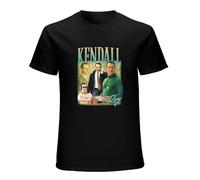 Fashion T-Shirt Kendall Roy HomageTop TV Show Gift Unisex Retro 90'S Black S