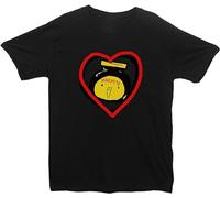 Fashion T-Shirt Love Marmite PrintedFunnys for Men - Unisex 100% Cotton Black L