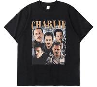 Fashion T-Shirt Team Charlie Swan Billy Burke Graphic Printts Men Women Cotton Thin Short Sleeve Oversized Vintage hirt 2022 Black Black M