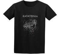 Fashion T-Shirts Katatonia Constellation Brave Sanctitude Fall of Hearts Rock Black XXL