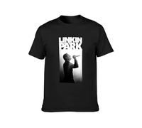 Fashion T-Shirts Linkin Park Chester Bennington Gift Band Black 3XL