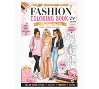 Fashion Teen Style - Coloring Book