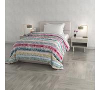 FASHION Trapunta invernale stampata, made in Italy, Love Lines, Piazza e Mezza 220x260cm