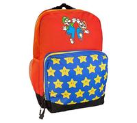 Fashion UK Zainetto Super Mario e Luigi. Zaino Scuola per Bambini. Misura Piccola e Facile da Indossare. 28 cm. Poliestere. Con Zip.
