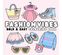 Fashion Vibes Colouring Book