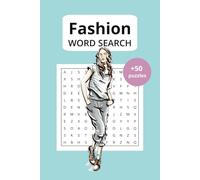 Fashion Word Search: Word Searches with Easy-to-Read Print Featuring Fashion, Style, Clothes & More | 6 x 9 Inches, 110 Pages | 50+ Puzzles... Perfect Brain Teaser