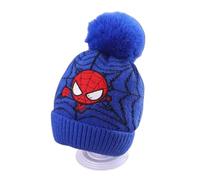 FASHION YO Berretto/beanie invernale con sciarpa per bambini Spider Man Elsa, per ragazzi e ragazze di età 2-10 anni. Caldo, in pile, foderato in lana termica, con morbido pom pom, 2-10 Anni