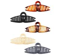 Fashionable Hair Clips | Multifunctional Non-Slip Hair Claw Clips | 5X Stylish Hair Barrettes | Modern Hair Accessories for Dating and Everyday Use, Multifunctional Non-Slip Hair Claw Clips