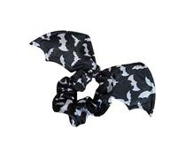 Fashionable Halloween Hair Scrunchies Bat Wing Arachnid Theme Accessory Gift Creative Photography Props Bat Wing Adornment