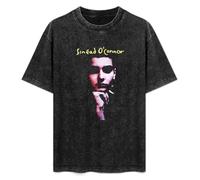 Fashionable Men's Retro T-Shirt Sinead O'Connor Cotton T-Shirt Black M