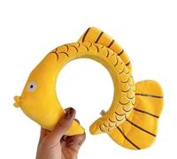 Fashionable Yellow Fish Shape Headband Made of Plush, Cartoon Fish Hairband for School Family Party Photo Props Headdress