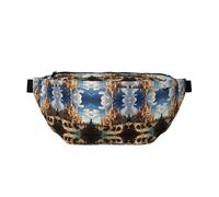 FashionableAnime Castle Sky Marsupio da corsa, leggero e confortevole, adatto per viaggi, shopping, ciclismo e fitness