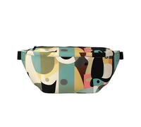 FashionableMid-Century - Marsupio da corsa a forma di gatto, leggero e confortevole, adatto per viaggi, shopping, ciclismo e fitness