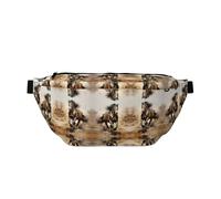 FashionableWestern - Marsupio da corsa per cavalli, leggero e confortevole, adatto per viaggi, shopping, ciclismo e fitness