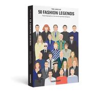 Fashionary: The Vite Di 50 Moda Legends: Visual Biography Of The World's Gre