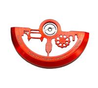 FashionCha Accessorio per La Manutenzione Oscillante Del Rotore Dell'orologio Automatico con Finitura Zincata per Una Facile Installazione, Adatto P, Rosso
