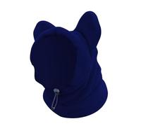 FashionCha Cappello Invernale per Cani Copricapo Caldo Fascia Paraorecchie Berretto per Cuccioli Mantiene La Testa E Le Orecchie al Caldo Adatto per Passeggiate, Blu Scuro