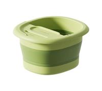 FashionCha Cubo Pieghevole per Il Relax Dei Piedi, Ideale per Spa Ed Escursioni, Verde