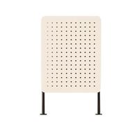 FashionCha Espositore a Pannello Forato Da Tavolo Supporto per Braccialetti Portaoggetti per Negozi Organizzatore Verticale con Installazione Rapida Adatto per, 40 Cm X 20 Cm X 10