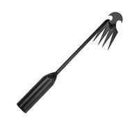 FashionCha Estirpatore di Erbacce Sarchiatore a Mano Utensile da Giardino Diserbatore Manuale in Acciaio al Carbonio Robusto Adatto per Giardino Prato E Orto, 30 cm