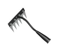 FashionCha Estirpatore Manuale di Erbacce, Efficace Strumento per La Rimozione delle Erbacce dal Patio, 6 Denti