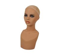 FashionCha Female Mannequin Head Training Head Professional Cosmetology Face Display Model per i gioielli, Db02