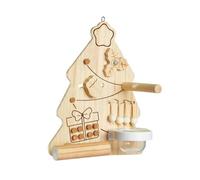 FashionCha Giocattolo da Masticare per Uccelli, Accessori per Gabbie, Are, Canarini, Pappagalli, Trespolo, Supporto, Parco Giochi