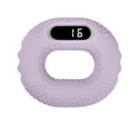 FashionCha Hand Silicone con Contatore Digitale per Allenamento Avambraccio e Allenatore per l, Viola, Versione con contatore normale
