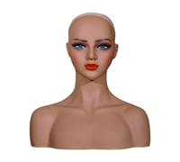 FashionCha Maniquí Maniquí Maniquí Manikin Manikin Testa di Parrucchiere con Spalla per Orecchini, Style a