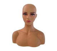 FashionCha Maniquí Maniquí Maniquí Manikin Manikin Testa di Parrucchiere con Spalla per Orecchini, Style C