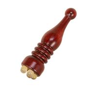FashionCha Massaggiatore per Il Viso, Dispositivo per Il Contorno Occhi, Strumento di Raschiatura E Rullo in Legno con Doppie Estremità, Versatile, Adatto per Vi, Style G