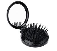 FashionCha Pettine per Capelli con Punta a Sfera E Specchietto, Antimassaggio.