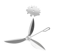 FashionCha Set di Accessori per la Manutenzione da 22-1/2 Pollici, per Griglie da Barbecue