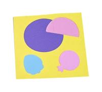 FashionCha Shape Puzzle Gioco Formativo in Eva Puzzle per Bambini Piccoli Tappetino da Gioco Apprendimento delle Forme Stimola Linguaggio E Manualità Adatto per, Frutta