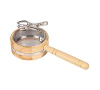 FashionCha Supporto per Bruciatori con Moxibustion Box, Strumento di Legno per L'agopuntura, Legna