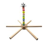 FashionCha Supporto per Trespolo Girevole a 360 Gradi per Uccelli E Pappagalli, per Piccoli Uccelli E Calopsitte