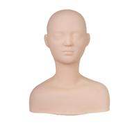 FashionCha Testa di Manichino di Bellezza Professionale per Truccatori, Style B