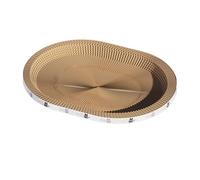 FashionCha Tiragraffi per Gatti, Area Gioco, Letto in Cartone per Riposo Ed Esercizio, Ideale per Gatti Piccoli E Grandi, Oval S