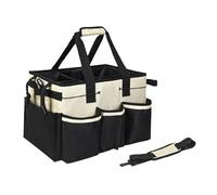 FashionCha Versatile Organizer per Utensili Da Pulizia, Ideale per La Casa E Il Giardinaggio, Bianco
