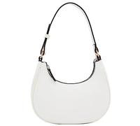 FashionPuzzle, Borsa a tracolla piccola a mezzaluna, bianco/bianco, Taglia unica