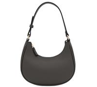 FashionPuzzle Borsa a tracolla piccola a mezzaluna, Grigio scuro/grigio scuro, Taglia unica