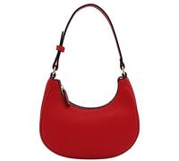 FashionPuzzle, Borsa a tracolla piccola a mezzaluna, rosso/rosso., Taglia unica