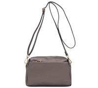 FashionPuzzle - Borsa a tracolla piccola con tripla zip, taglia unica