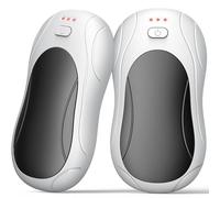 Fashioz Scaldamani Ricaricabile 2 in 1, Scaldamani Portatile con Ricaricabile USB,6000mAh, 3 Livelli Calore Scaldamani Elettrico Adatto sci, Escursionismo, Regali Invernali