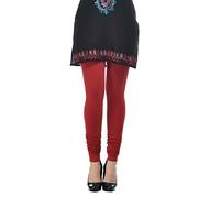 Fashnkart Churidar - Leggings extra lunghi da donna, pantaloni da allenamento in cotone, tinta unita, indiani per le donne