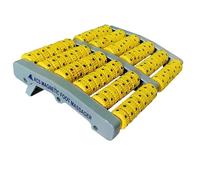 Fashnkart Massaggiatore magnetico per piedi con digitopressione, piramidale accelera la circolazione sanguigna, allevia lo stress e la tensione