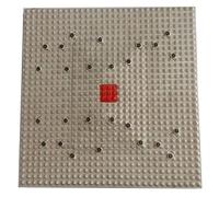 Fashnkart Tappetino per digitopressione VII - Combinazione di 26 magneti e piramidi