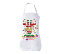 fashwork Grembiule Compleanno 60 anni divertente cucina barbecue Mi ci sono voluti 60 anni per cucinare così bene