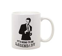 fashwork Tazza Mug in ceramica I Met Your - i'm going to be legendary - idea regalo